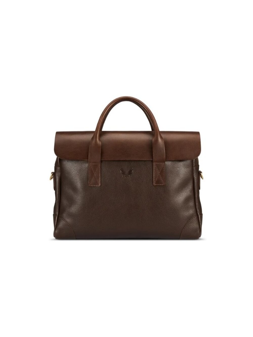 BENMETT WINCH Leather Briefcase Brown Size One Size NWT